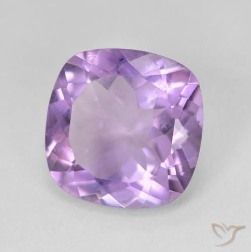 9,17 ctw natürlicher Mittelviolett Amethyst, Kissen, VVS