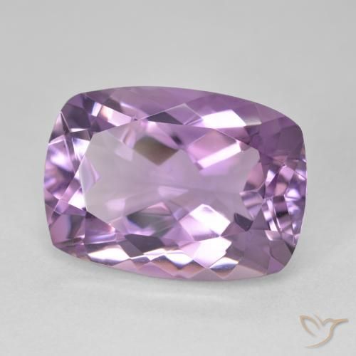 9,17 ctw natürlicher Mittelrosa Violett Amethyst, Kissen, VVS
