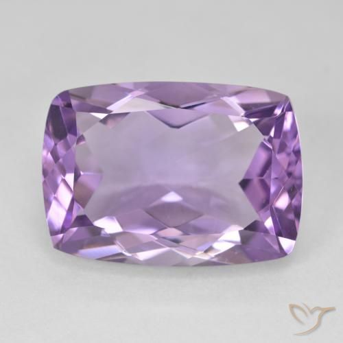 13.68ct Natürlicher Mittelviolett Amethyst, Kissen, VVS