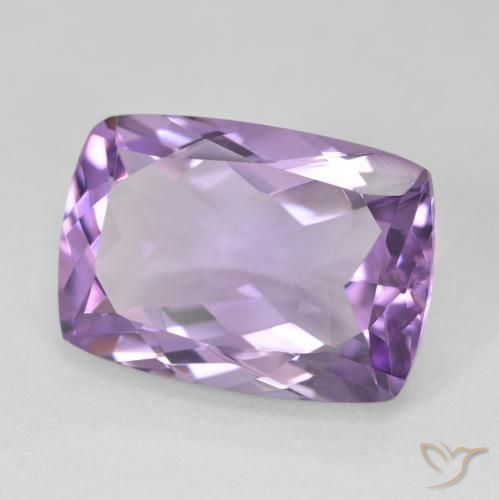 9,17 ctw natürlicher Mittelviolett Amethyst, Kissen, VVS