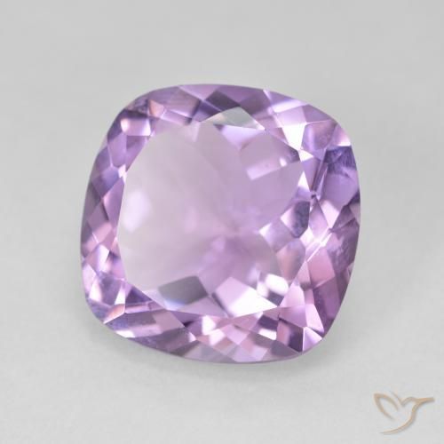 9,17 ctw natürlicher Rosaig-violett Amethyst, Kissen, VVS-VS