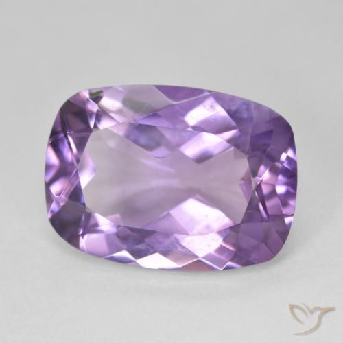 9,17 ctw natürlicher Mittelviolett Amethyst, Kissen, VVS
