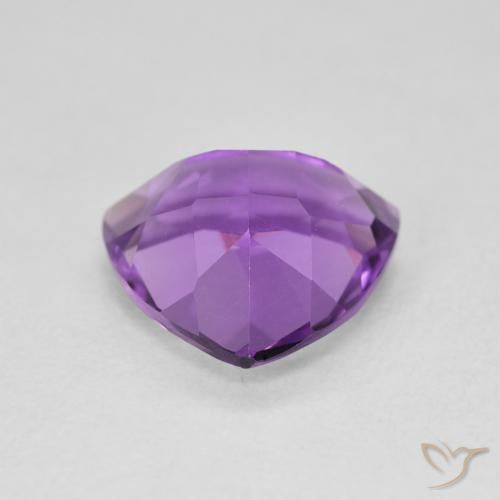 9,17 ctw natürlicher Mittelrosa Violett Amethyst, Trillion, VVS-VS