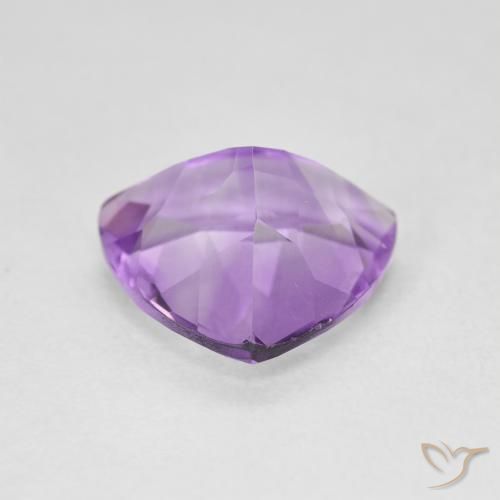 9,17 ctw natürlicher Rosaig-violett Amethyst, Trillion, VVS-VS