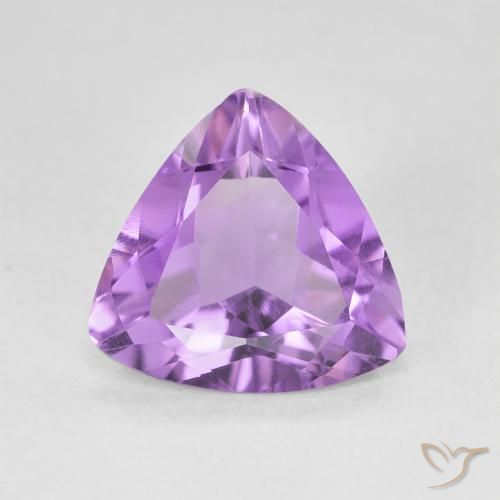 2.41ct Natürlicher Rosaig-violett Amethyst, Trillion, VVS-VS