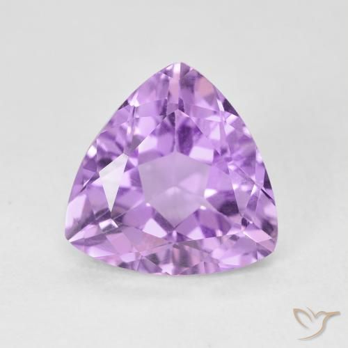 2.85ct Natürlicher Rosaig-violett Amethyst, Trillion, VVS-VS