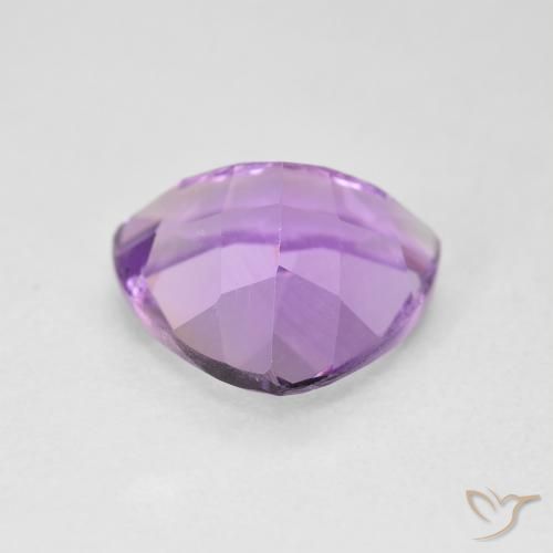 9,17 ctw natürlicher Rosaig-violett Amethyst, Trillion, VVS-VS