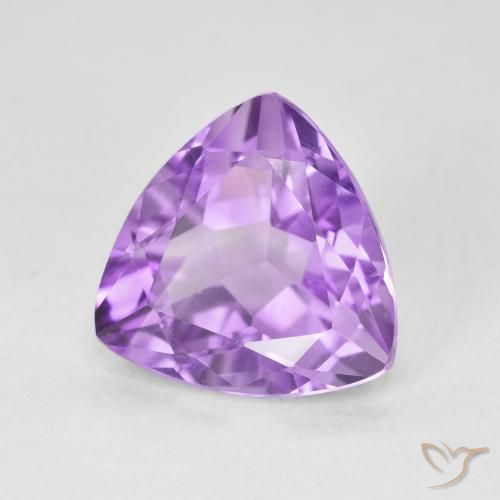 9,17 ctw natürlicher Lilaisch-violett Amethyst, Trillion, VVS-VS