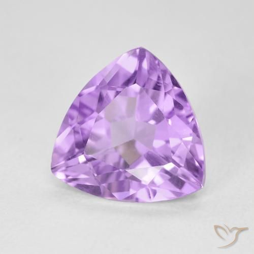 9,17 ctw natürlicher Rosaig-violett Amethyst, Trillion, VVS-VS