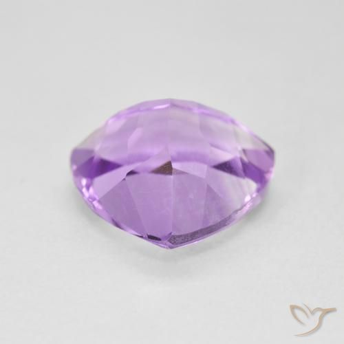 9,17 ctw natürlicher Rosaig-violett Amethyst, Trillion, VVS-VS