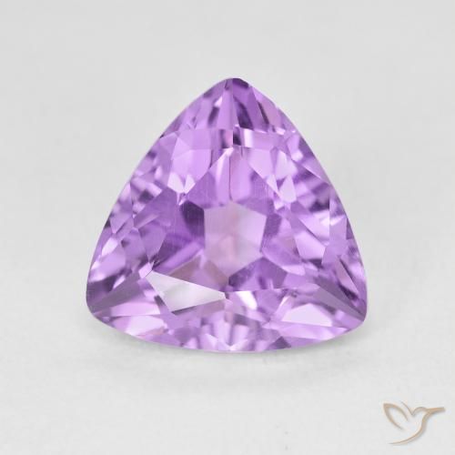 2.80ct Natürlicher Rosaig-violett Amethyst, Trillion, VVS-VS