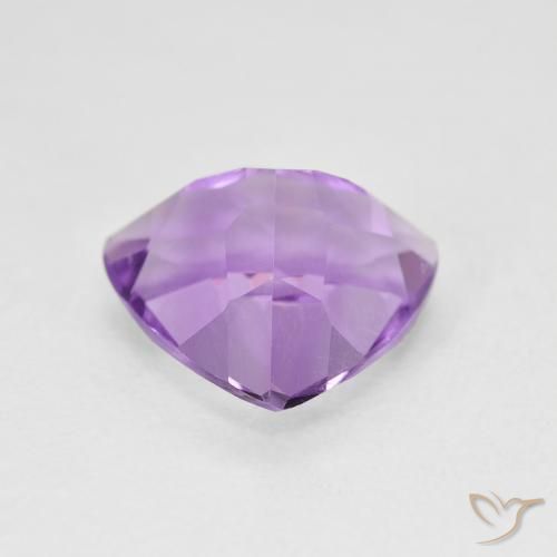 9,17 ctw natürlicher Rosaig-violett Amethyst, Trillion, VVS-VS