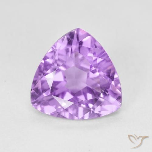 2.79ct Natürlicher Mittelviolett Amethyst, Trillion, VVS-VS
