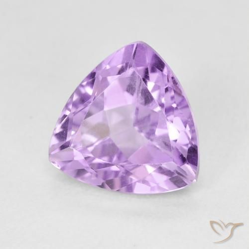 9,17 ctw natürlicher Helles rosa Violett Amethyst, Trillion, VS