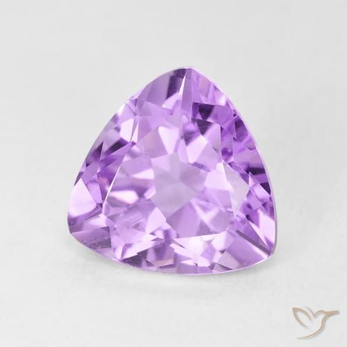 9,17 ctw natürlicher Hellrosa Violett Amethyst, Trillion, VVS-VS