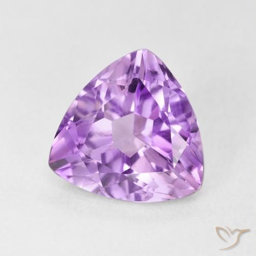 9,17 ctw natürlicher Hellrosa Violett Amethyst, Trillion, VVS-VS