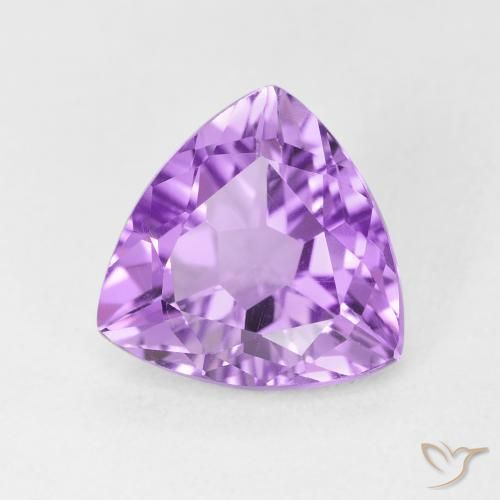 9,17 ctw natürlicher Hellrosa Violett Amethyst, Trillion, VVS-VS