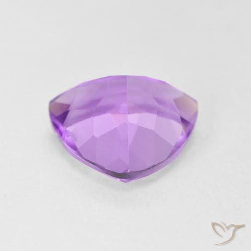 9,17 ctw natürlicher Hellrosa Violett Amethyst, Trillion, VVS-VS