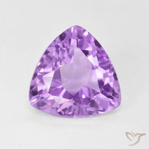 3.05ct Natürlicher Rosaig-violett Amethyst, Trillion, VVS-VS