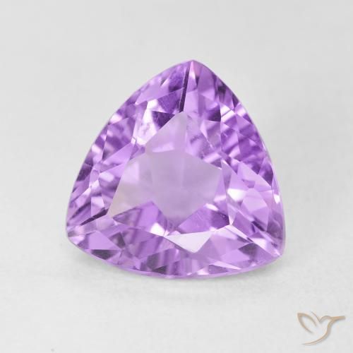 9,17 ctw natürlicher Rosaig-violett Amethyst, Trillion, VVS-VS
