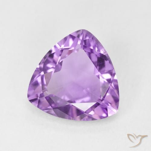9,17 ctw natürlicher Mittelrosa Violett Amethyst, Trillion, VVS-VS