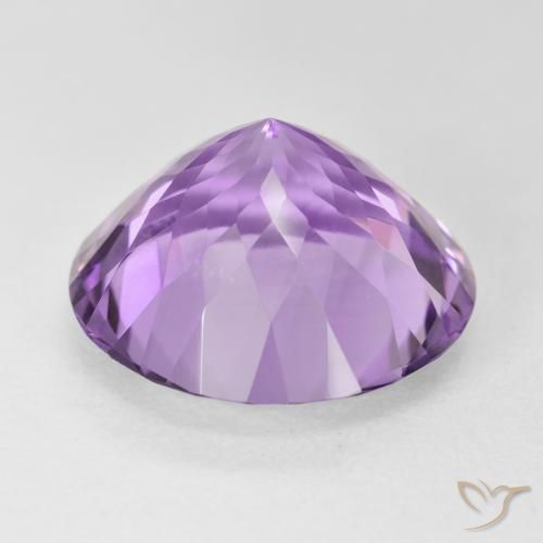 9,17 ctw natürlicher Mittelrosa Violett Amethyst, Runden, VVS