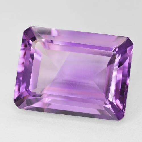 9,17 ctw natürlicher Rosaig-violett Amethyst, Oktagonschliff, VVS