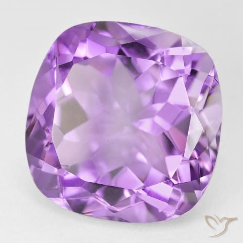 9,17 ctw natürlicher Mittelrosa Violett Amethyst, Kissen, VVS