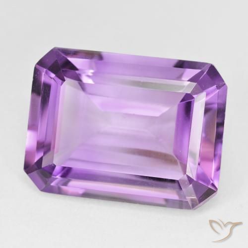 9,17 ctw natürlicher Rosaig-violett Amethyst, Oktagonschliff, VVS
