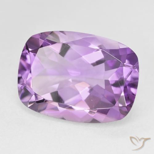 9,17 ctw natürlicher Mittelrosa Violett Amethyst, Kissen, VVS