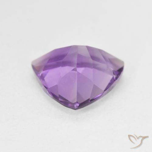 9,17 ctw natürlicher Mittelrosa Violett Amethyst, Trillion, VVS