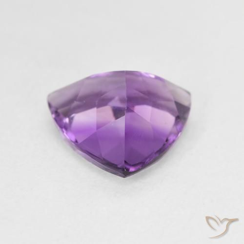 9,17 ctw natürlicher Rosaig-violett Amethyst, Trillion, VVS