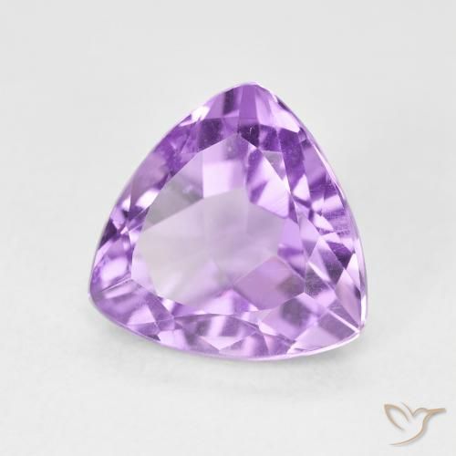 9,17 ctw natürlicher Hellrosa Violett Amethyst, Trillion, VVS