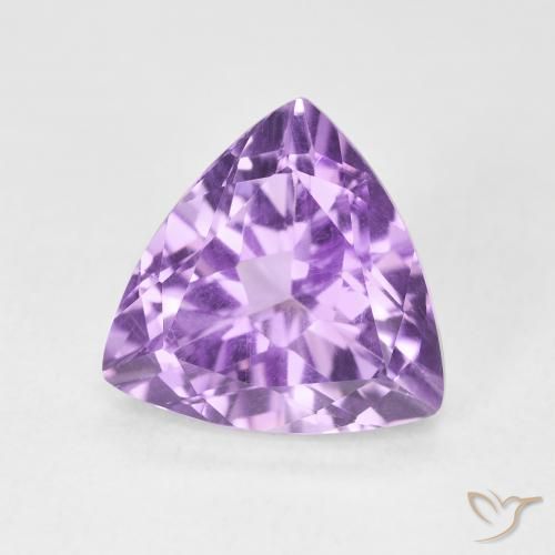 9,17 ctw natürlicher Mittelrosa Violett Amethyst, Trillion, VVS