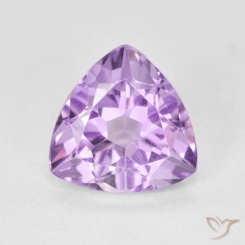 2.87ct Natürlicher hellviolett Amethyst, Trillion, VVS