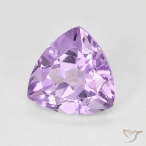 9,17 ctw natürlicher hellviolett Amethyst, Trillion, VVS