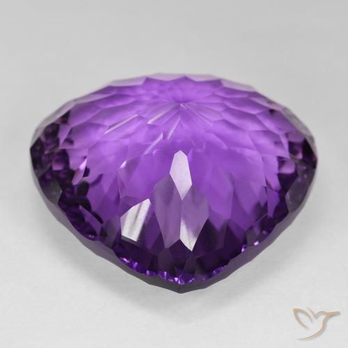 9,17 ctw natürlicher Mittelviolettes Violett Amethyst, Birnenform, VVS
