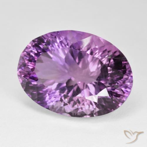 9,17 ctw natürlicher Mittelviolett Amethyst, Oval, VVS