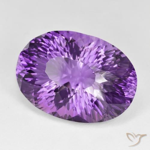 9,17 ctw natürlicher Mittelviolett Amethyst, Oval, VVS