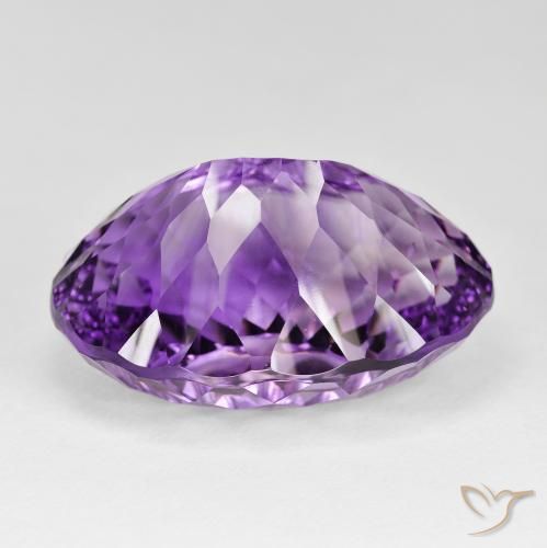 9,17 ctw natürlicher Mittelviolett Amethyst, Oval, VVS