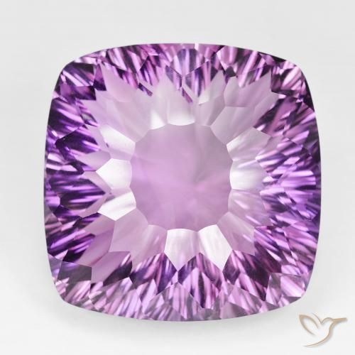 135.48ct Natürlicher Mittelrosa Violett Amethyst, Kissen, VVS-VS