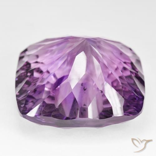 9,17 ctw natürlicher Mittelrosa Violett Amethyst, Kissen, VVS-VS