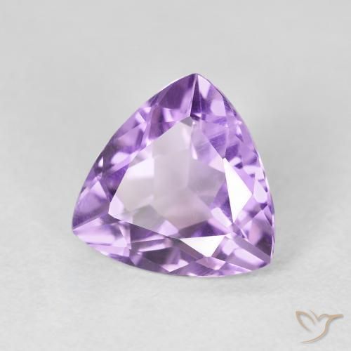 9,17 ctw natürlicher Rosa Iris Violett Amethyst, Trillion, VVS-VS