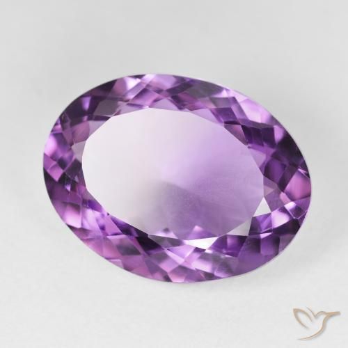 9,17 ctw natürlicher Rosaig-violett Amethyst, Oval, VS