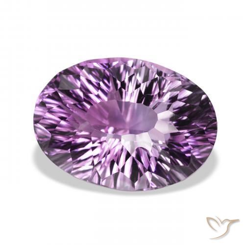 9,17 ctw natürlicher Hell-Mittelviolett Amethyst, Oval, VVS