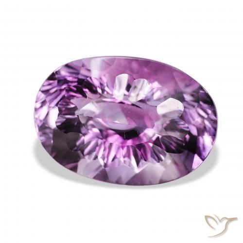 9,17 ctw natürlicher Hell-Mittelviolett Amethyst, Oval, VVS