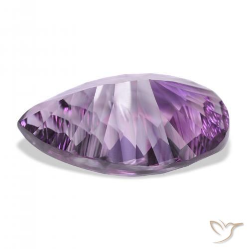 9,17 ctw natürlicher Hell-Mittelviolett Amethyst, Birnenform, VVS