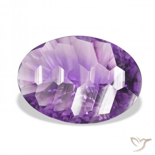 9,17 ctw natürlicher Lilaisch-violett Amethyst, Oval, VVS