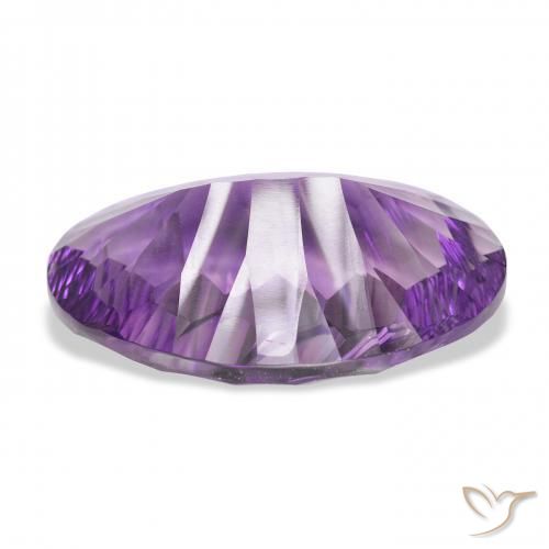 9,17 ctw natürlicher Lilaisch-violett Amethyst, Oval, VVS