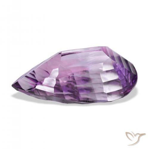 9,17 ctw natürlicher Mittelviolett Amethyst, Birnenform, VVS